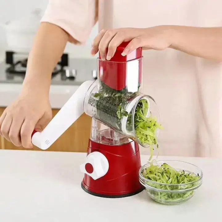 [VegiSnap] The Ultimate 3-in-1 Rotary Grater